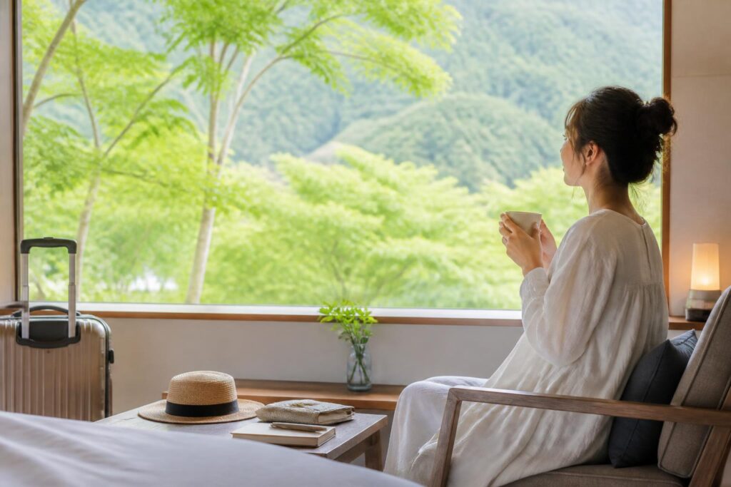 一人旅で波動上がる場所はどこですか？