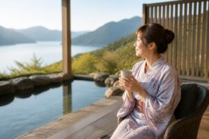 一人旅の女子におすすめの夕食が楽しめる宿は？