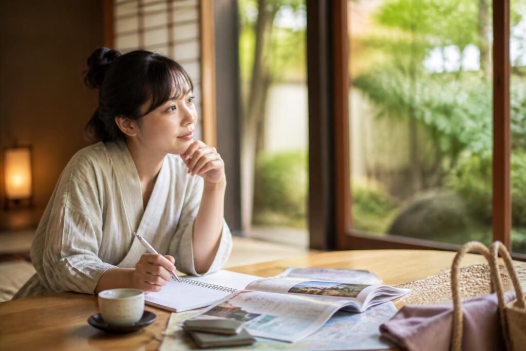 一人旅の女性におすすめのスパ付き宿は？