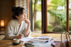 一人旅の女性におすすめのスパ付き宿は？