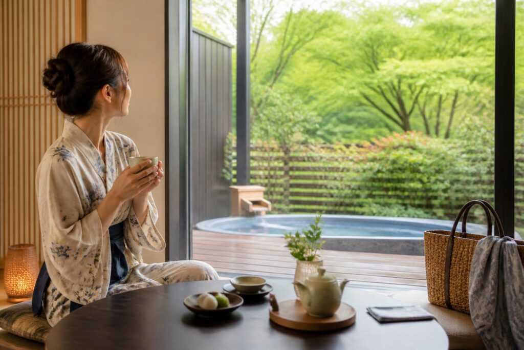 一人旅の女子が部屋食の旅館を選ぶポイントは?