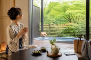 一人旅の女性が荷物を預けられる宿は？
